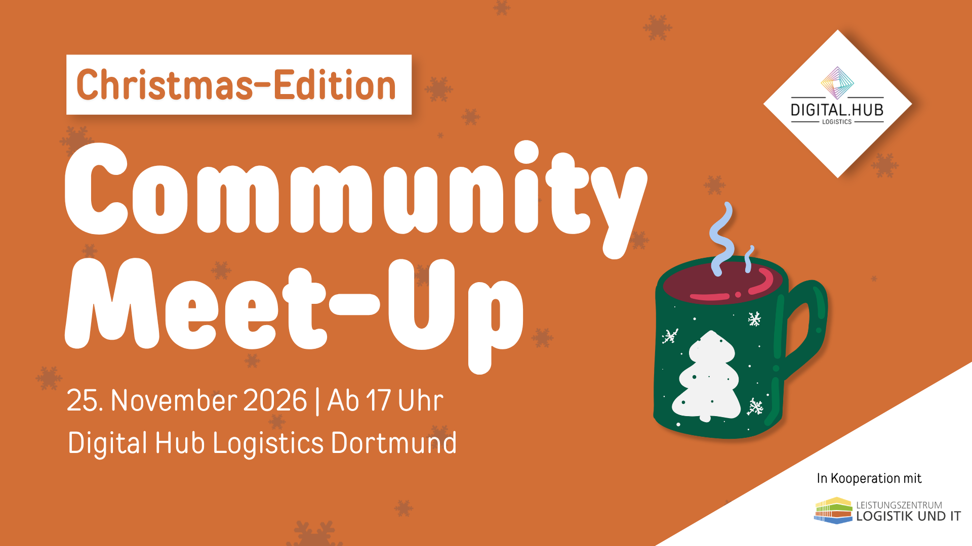 2026 Community Meet Up Digital Hub Logistics Dortmund